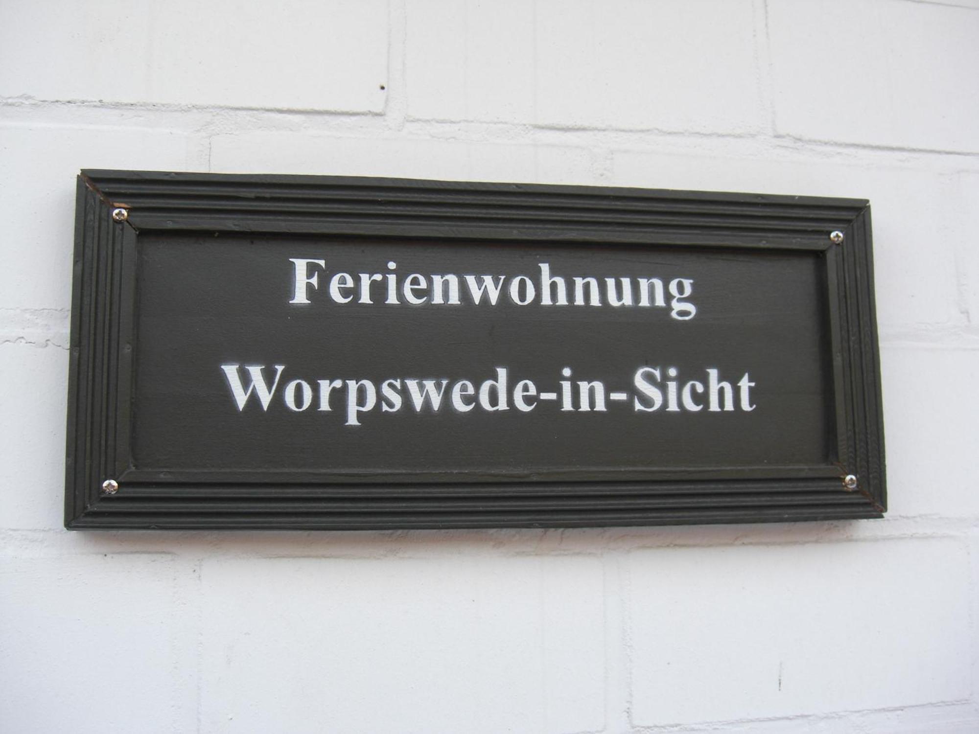Ferienwohnung Worpswede-In-Sicht Lilienthal  Dış mekan fotoğraf